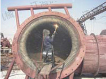 煤粉爐、轉(zhuǎn)爐煙罩噴涂